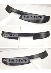Resim Seat İbiza Coupe Tek Kapı Spoiler Plastik Spoyler Rüzgarlık 