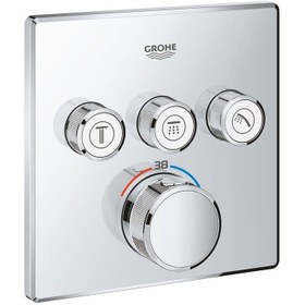 Resim Genel Markalar Grohtherm Smartcontrol Üç Noktadan Akış Kontrollü Kumanda - 29126000 