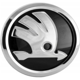 Resim 3v0853621a Skoda Yeti Uyumlu Ön Kaput Arma Amblem 90 Mm 2014-2017 Model Arası Araçlara 