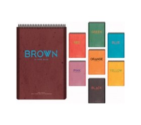 Resim New Notes 17x24 100 Yaprak Kareli Defter Green 