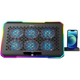 Resim Gamebooster Gb-ns61 Storm 17'' Fan/rgb Kontrollü 2xusb Portlu Not 