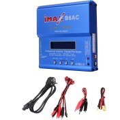 Resim Hermoso Imax B6AC 80W Rc Şarj Dengeleyici + XT60 Kablo Boşaltma Ab Fişi Için (Yurt Dışından) 