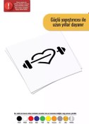 Resim Genel Markalar Halter Aşkı Sticker Oto Motor Laptop Duvar Folyo Sticker 40 X 20 Cm 