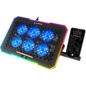 Resim Rampage S48 Freez Notebook Bilgisayar Soğutucu Stand Siyah 