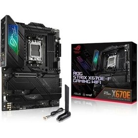Resim Asus Rog Strix X670e-f Gaming Wıfı Anakart Rog X670e-f Ddr5 Wıfı 6e 