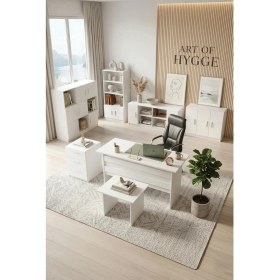 Resim Robin Home Verona Abcdefg2 Ofis Büro Masa Seti Makam Takımı 