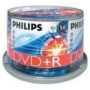 Resim Philips DVD(+R) 4,7GB 16X 50'li Cakebox 