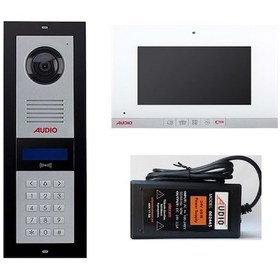 Resim Audio 3002 10 Daire Görüntülü Şifreli 7'' Diafon Sistemi 