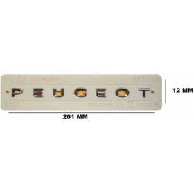 Resim Bagaj Yazı Peugeot 3008 5008 2009-2016 ''peugeot'' 