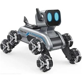 Resim Uzaktan Kumandalı Şarjlı Robot Araba, 8 Tekerlekli, Eğlenceli Oyun 