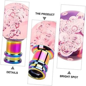 Resim VICASKY 1 Bilgisayar Küresel Dişli Kafası Topuzu Kafa Kolu Manivela Topuzu Araba Vites Kolu Kolu Vites Kolları Otomatik Alüminyum Alaşımlı Vites Kolu Kaldıraç Paslanmaz Çelik Ek 