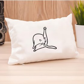 Resim UcuruStore Temizlenen Kedi İpek Kadife Araç Boyun Yastığı 