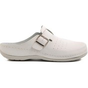 Resim Beyaz Anatomik Erkek Sabo Terlik 52.002 M Beyaz 