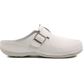 Resim Beyaz Anatomik Erkek Sabo Terlik 52.002 M Beyaz 