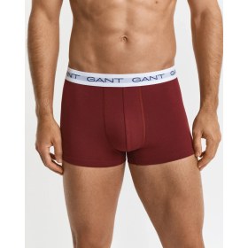 Resim Gant Erkek Bordo Slim Fit 3'lü Boxer 902533003.604 