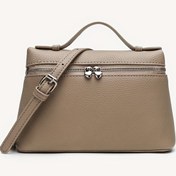 Resim Şık Mini Çapraz Çanta, Altın Tonlu Aksesuarlarla Kırmızı, Çıkarılabilir Askı, Fermuar Kapanışı, Polyester Astar, Solmaya Dayanıklı, Günlük ve Resmi Durumlar İçin İdeal, Günlük Aksesuar|Şık Mini Çanta|Çıkarılabilir Askılı Çanta 
