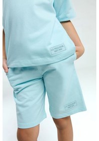 Resim U.s. Polo Assn. Kız Çocuk Mavi Bermuda Takım Us2090 Mavi 