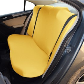 Resim carlone Sarı Servis Kılıfı Düz Renk Fit Kesim Likralı Ürün Terletmez Kumaş 