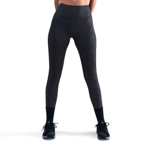Resim Nike Universa High-Rise Printed 7/8 Kadın Siyah Antrenman Tayt HV2256-010 
