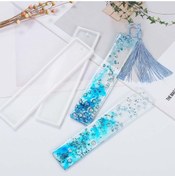 Resim Getshopmini Epoksi Silikon Büyük Boy Kitap Ayracı Kalıbı 