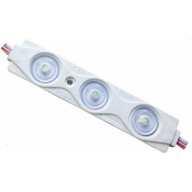 Resim Samsung Beyaz Modül Led 3 Çipli Mercekli 2835 12V 1.5W 