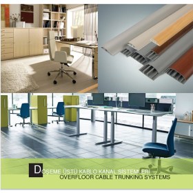 Resim Scs Pazar 60X15 Aluminyum Balık Sırtı Kablo Kanalı 