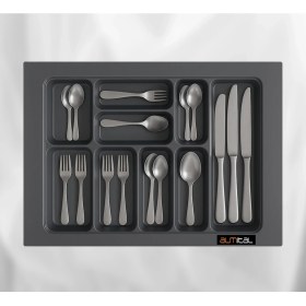 Resim Almital 66X49 Cm_gri Plastik Desenli Kaşıklık 