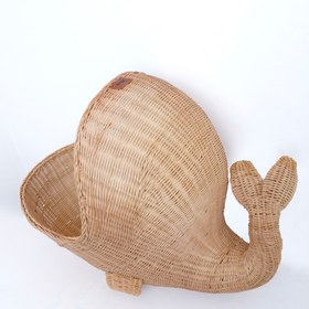 Resim Balina Rattan Oyuncak Sepeti 