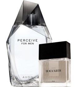 Resim AVON Perceive Erkek Parfüm Ve Black Suede Erkek Parfüm Paketi 