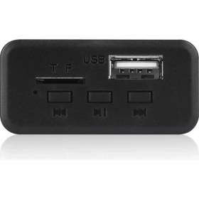 Resim ZSZH Araba 12 V Ses Mp3 Çalar Dekoder Kurulu Fm Radyo Tf Kart USB Aux-Siyah (Yurt Dışından) 