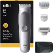 Resim Braun Vücut Tıraş Makinesi Series 5, +6 Aksesuar, Su Geçirmez, BG5550 