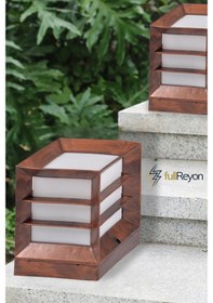 Resim 10 Adet Kare Küp Bahçe Aydınlatma Armatürü Set Üstü Aplik Diğer 