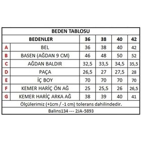 Resim Kadın Kot Pantolon 2ja/5893 Siyah 