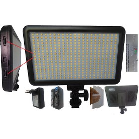 Resim PDX Ac8 Kamera Için Led-378a Kamera Işığı 
