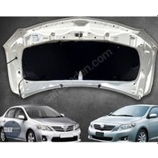 Resim Toyota Corolla Kaput Alt Isı Keçesi İzolasyon 2007 - 2012 Uyumlu 