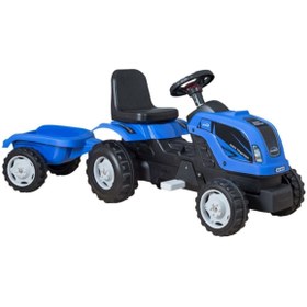 Resim Micromax Unisex Çocuk Römorklu Pedallı Traktör M1 Mcrmx2 Mmx 
