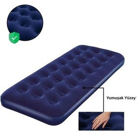 Resim Madfox Tritech Luftbett Single Tek Kişilik Şişme Yatak Çok Renkli 