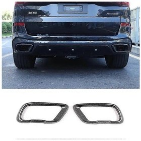 Resim Stil B Paslanmaz Çelik, Araba Kuyruk Susturucu Egzoz Borusu Çıkış Kapağı, Bmw X5 G05 X6 G06 X7 G07 20 9-202 Aksesuarı, M Spor Sürümü İçin Çin 