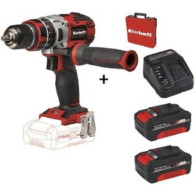 Resim Einhell TE-CD 18 Li-i BL Akülü Darbeli Matkap Vidalama + 2 x 4.0 Ah Starter Kit + Çanta 