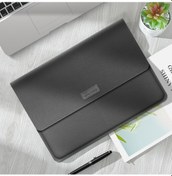 Resim Cbtx Deri 11"- 12" Laptop Tablet Koruyucu Taşıma Çantası Gri 