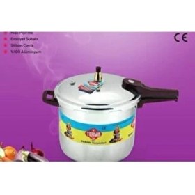 Resim TERMO Alüminyum Düdüklü Tencere 12 Lt Alüminyum Materyal ile Güçlü Tasarım 