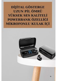 Resim Yeni Nesil Tws Kablosuz Kulaklık Güçlü Batarya Yüksek Kalite Blue Diğer 