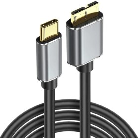 Resim Zerzembe USB Type C To Micro B Hard Disk Kablosu 1 Metre 