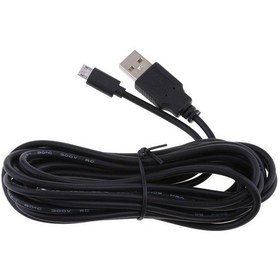 Resim Suntek 5V 2A Mikro Usb Şarj Kablosu 90 Derece Sağ Viraj Dvr Gps Şarj Kablosu 