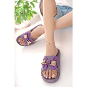 Resim Moda Fırsat Kadın Terlik Kaydırmaz Su Geçirmez Şık Ev Dışarı Plaj Yazlık Günlük Terlik 