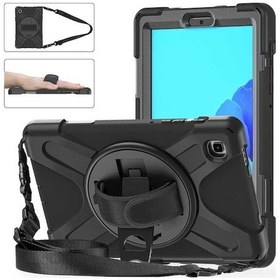 Resim Apple Uyumlu iPad 9. Nesil 10.2" Kılıf 2021 Stand Askılı Zırh Tank Case 