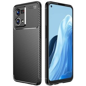 Resim Teknocep Reno 7 4g Kılıf Negro Silikon Kapak - Siyah Siyah 