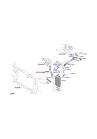 Resim Hyundai Tucson 1.6 2020 İntercooler Hortumu Mobis.282602m400 