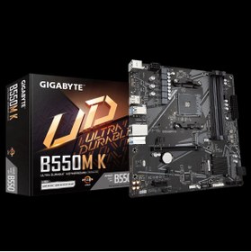 Resim Gigabyte B550m K, Rev.1.0, 4xddr4, 2xm.2, Dp, Hdmı, Am4 Soket Anakart 
