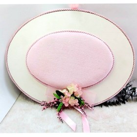 Resim Pembe Kenarları Bördümlü Bebek Odası Kapı Süsü Çok Renkli 